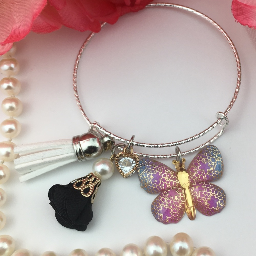 ✨3/20$ CUBIC ZIRCONIA BUTTERFLY LUXURY BRACELET